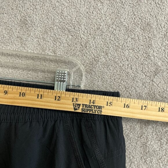 NEW Eddie Bauer Fleece-Lined Pants Black Size 8  UPF 50+ Outdoor Cargo - Picture 9 of 12